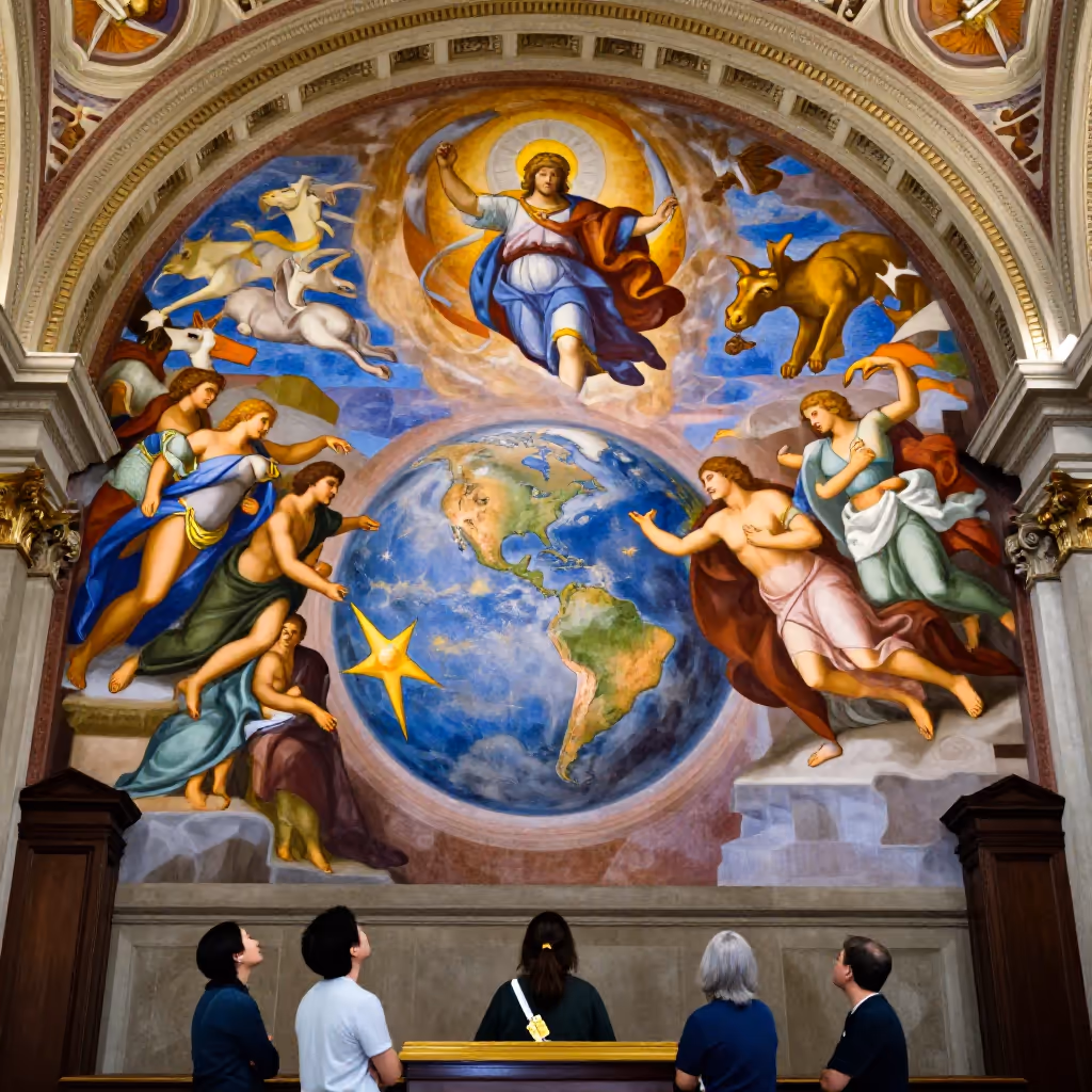 Visual example for Erschaffung: die Erschaffung