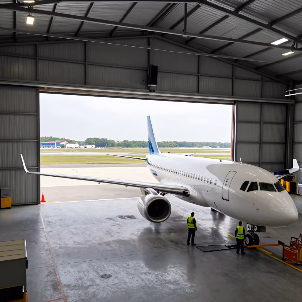 Visual example for Hangar: der Hangar