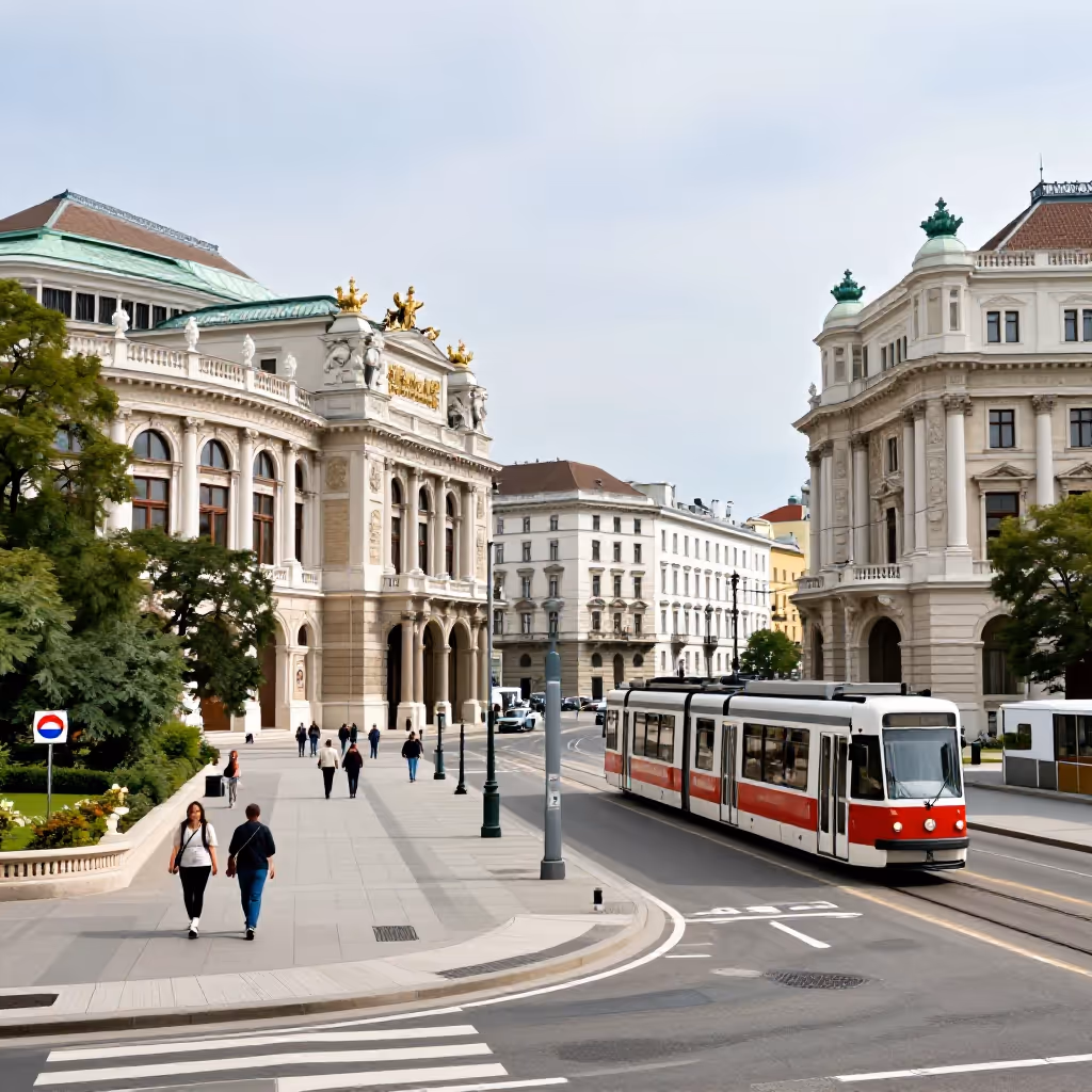 Visual example for Ringstrasse: die Ringstrasse