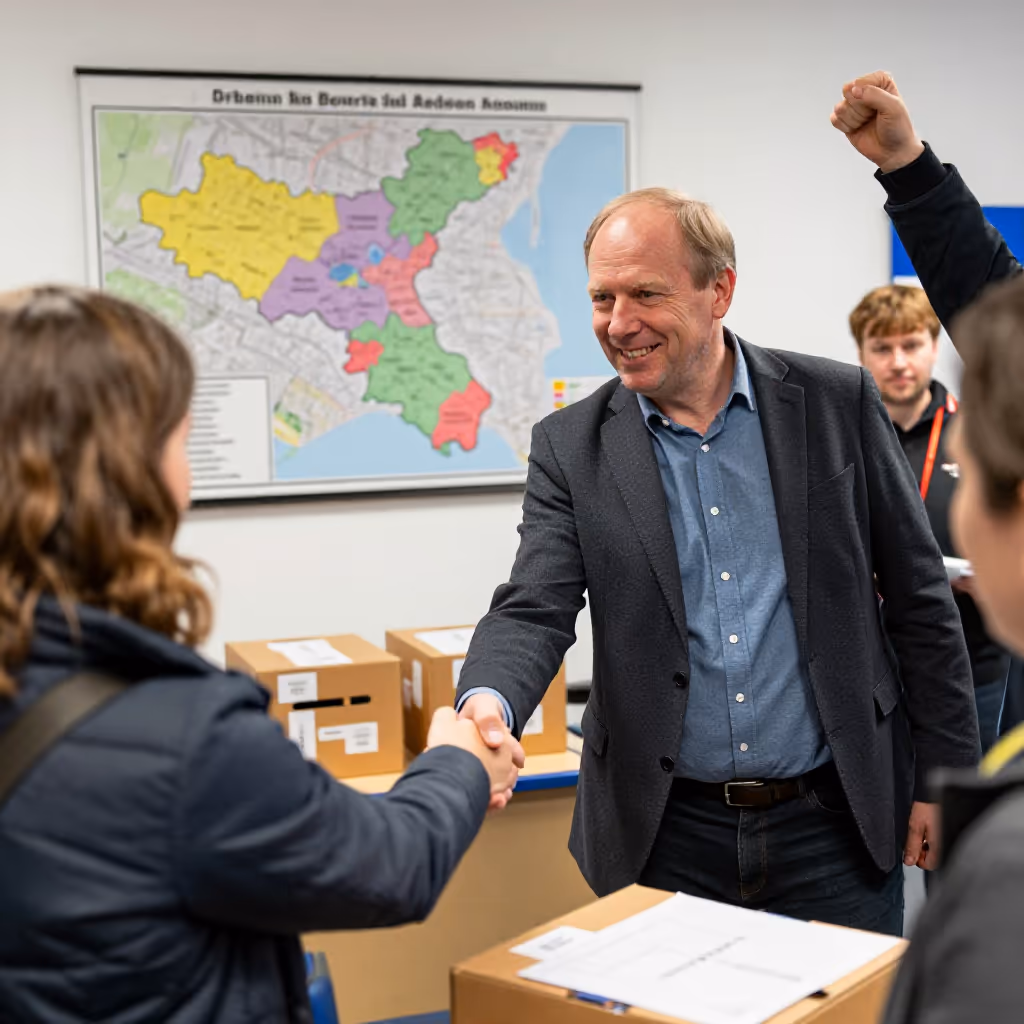 Visual example for Direktmandat: das Direktmandat