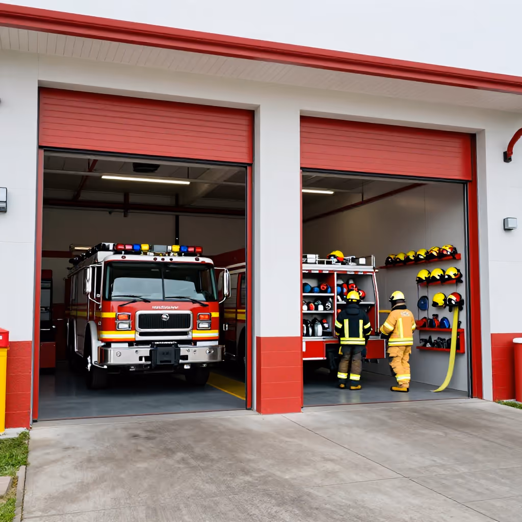 Visual example for Feuerwehrhaus: das Feuerwehrhaus