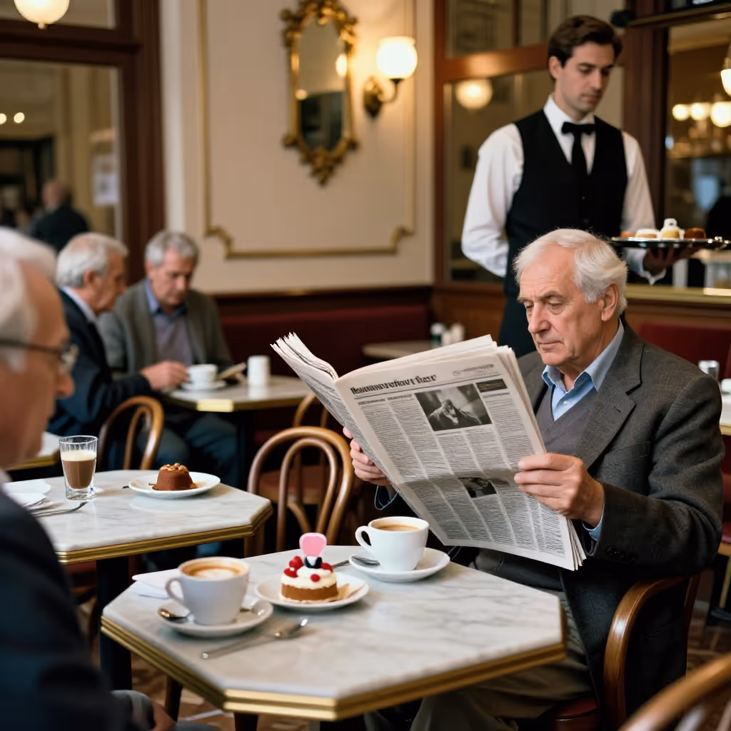 Visual example for Kaffeehaus: das Kaffeehaus