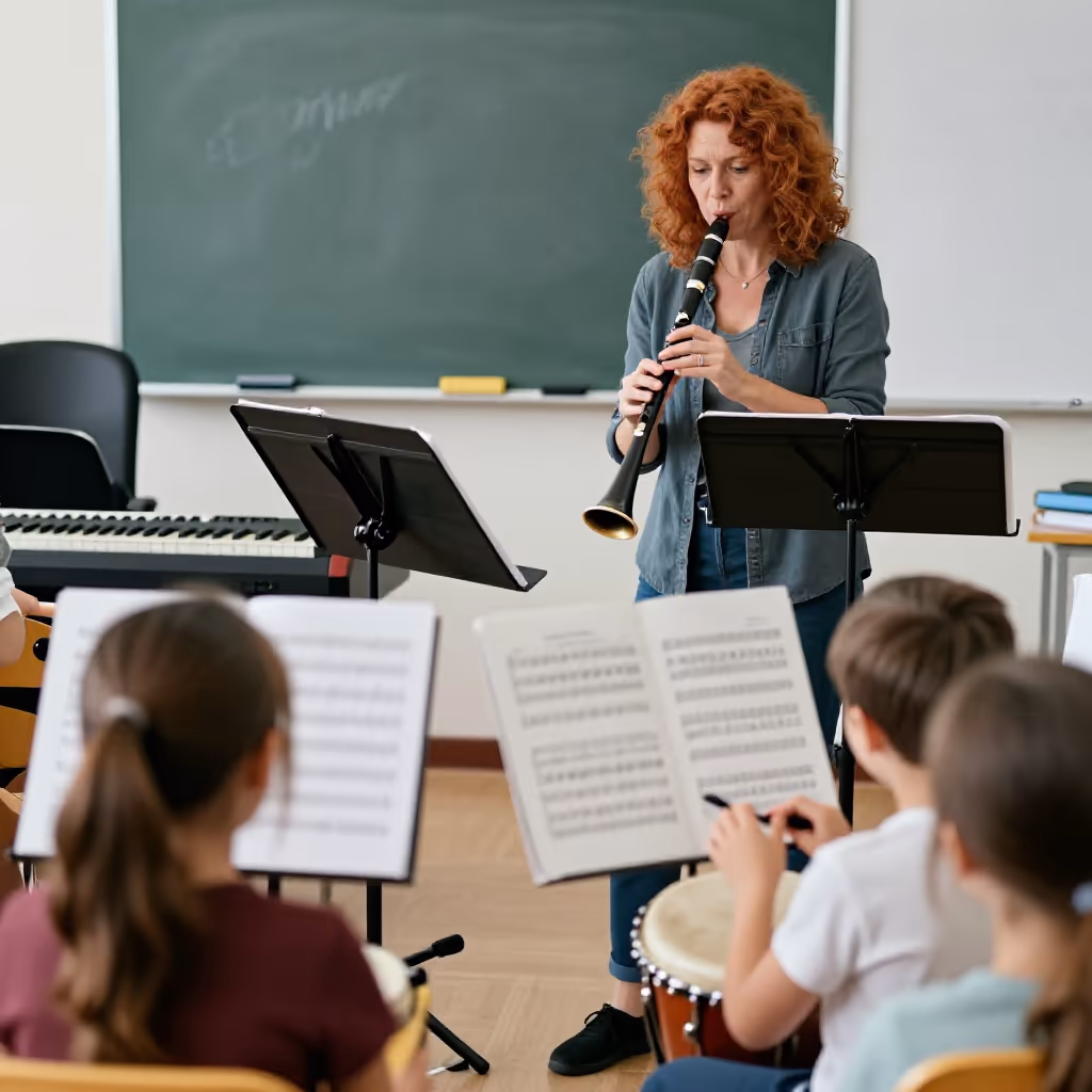 Visual example for Musikunterricht: der Musikunterricht