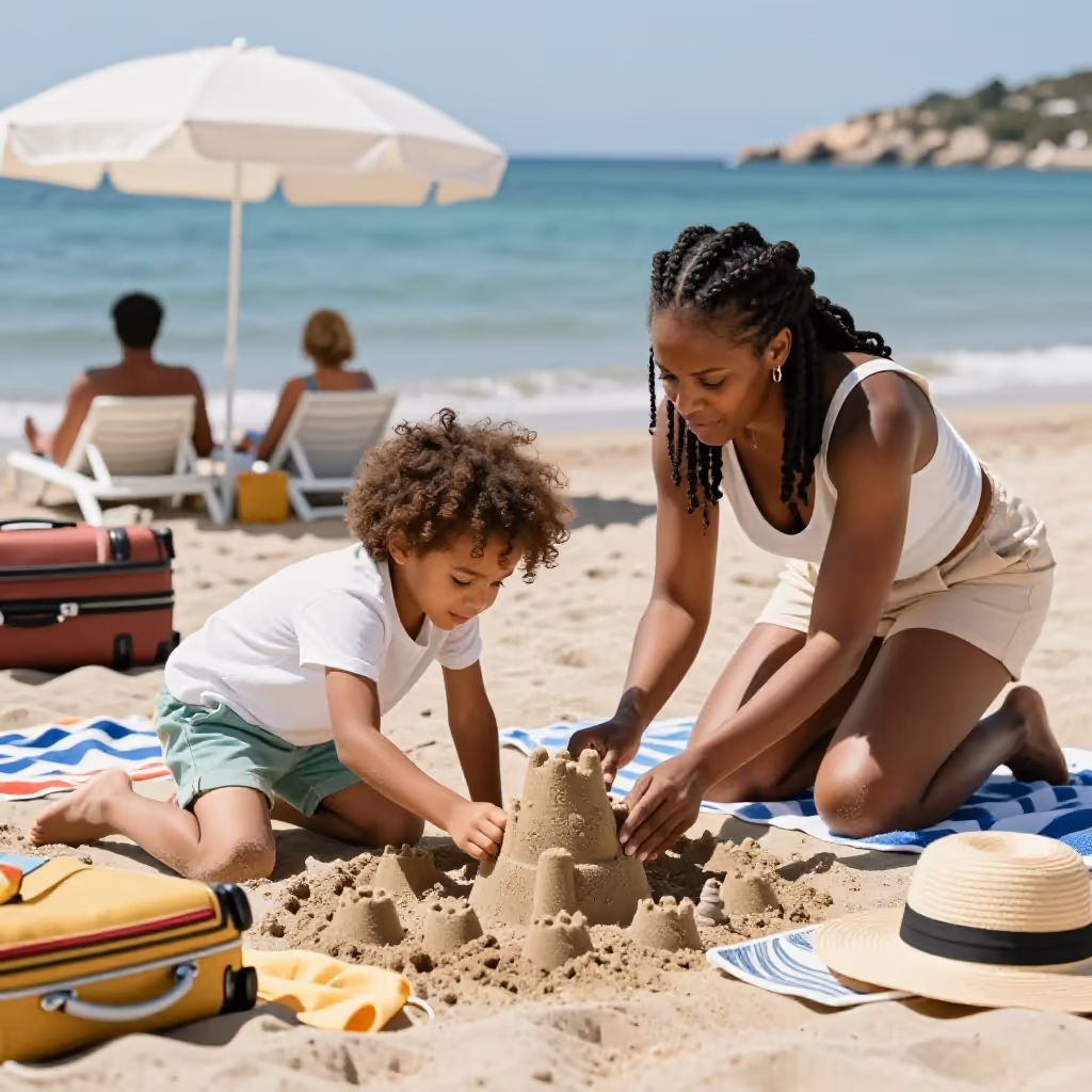 Visual example for Sommerurlaub: der Sommerurlaub