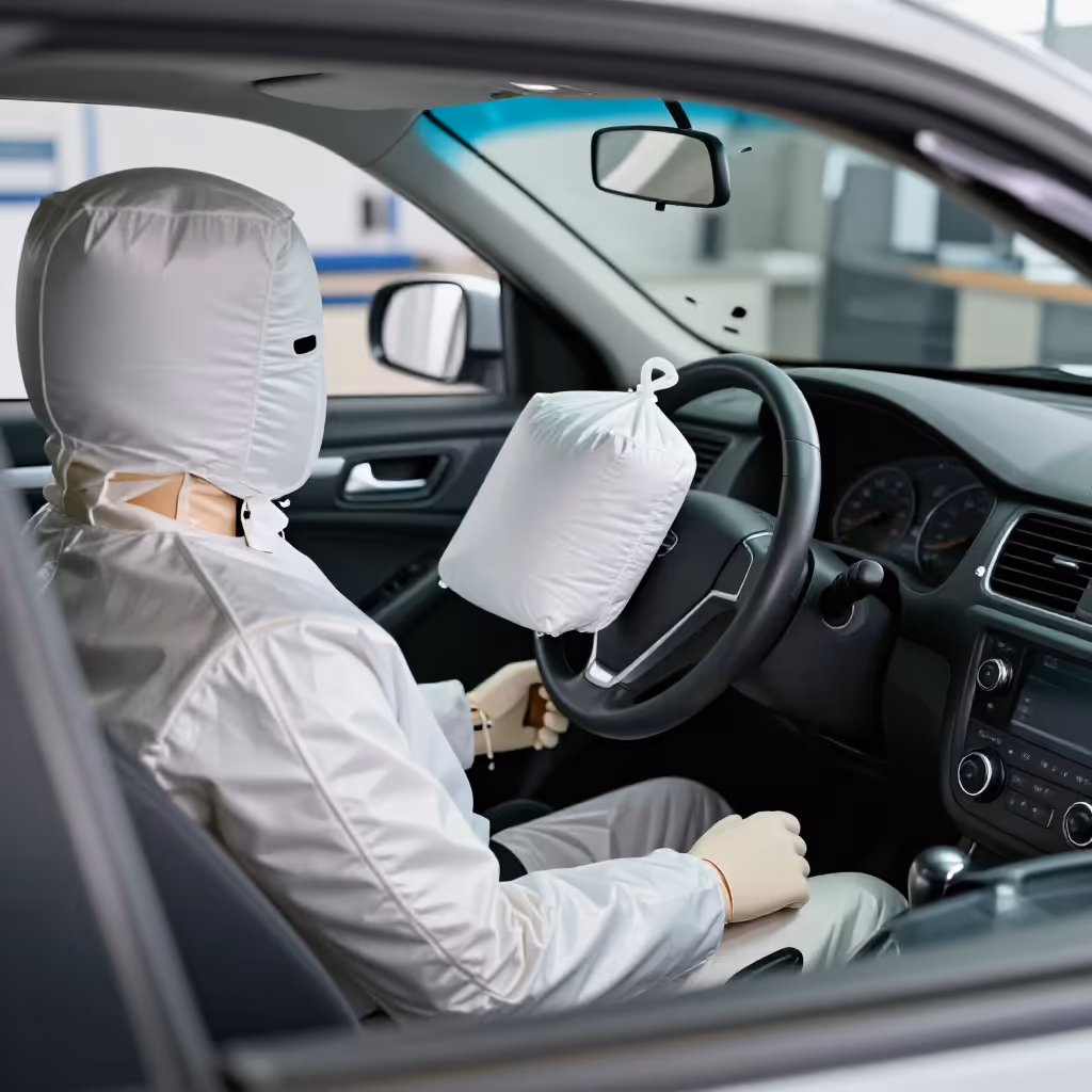 Visual example for Airbag: der Airbag