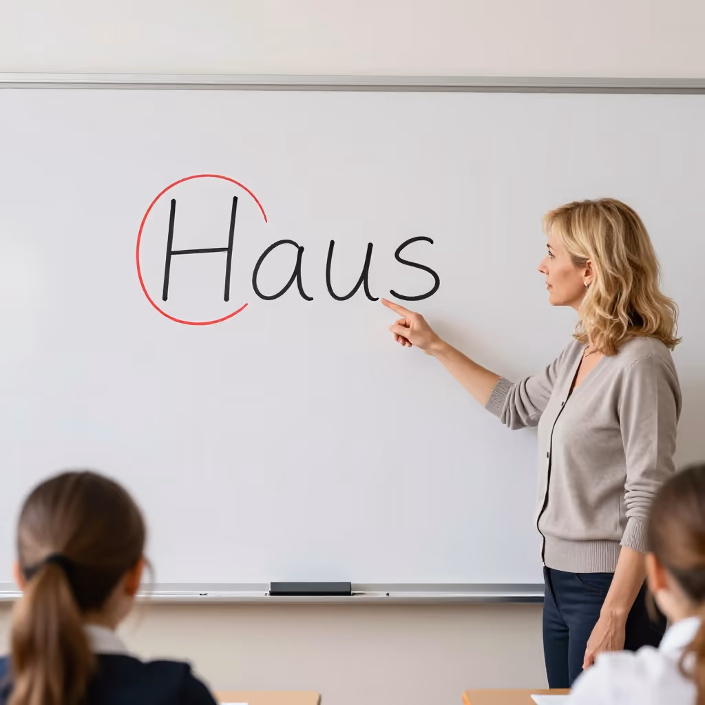 Visual example for Anfangsbuchstabe: der Anfangsbuchstabe