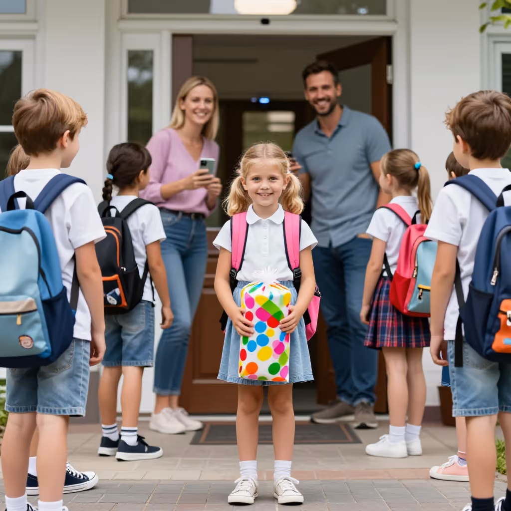 Visual example for einschulen: einschulen