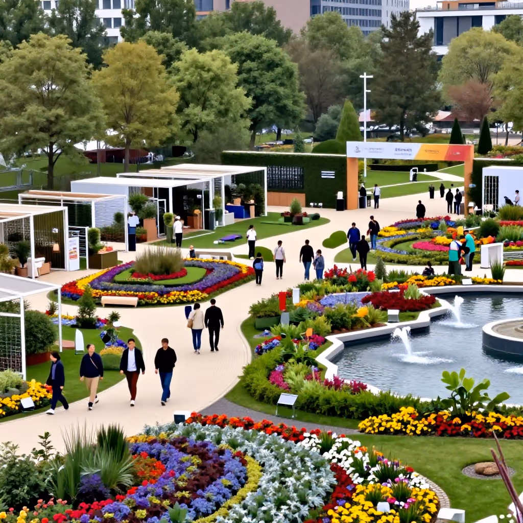 Visual example for Landesgartenschau: die Landesgartenschau