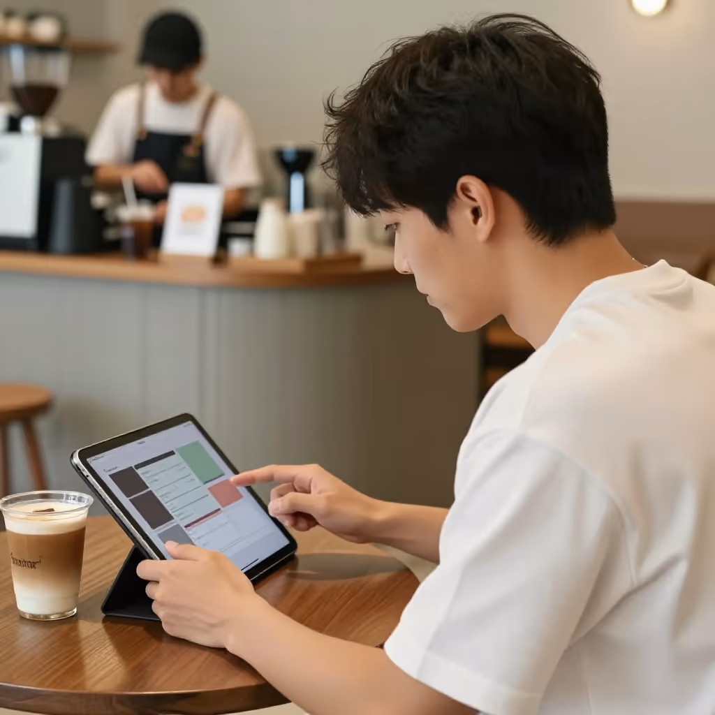 Visual example for ordern: ordern
