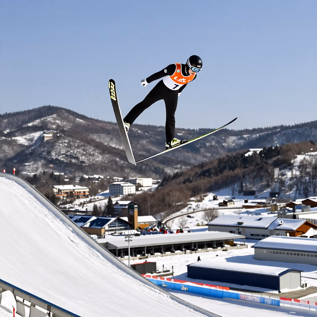 Visual example for Skispringer