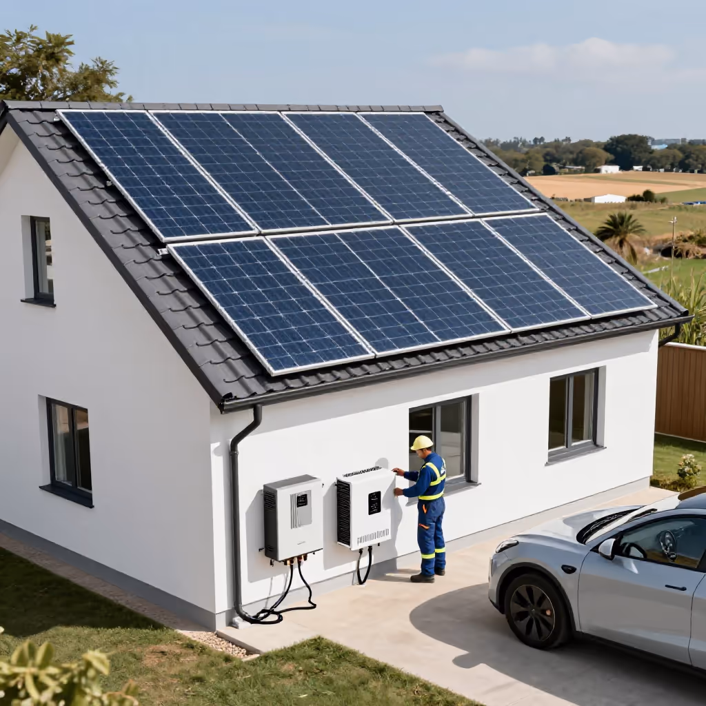 Visual example for Solarstrom: der Solarstrom