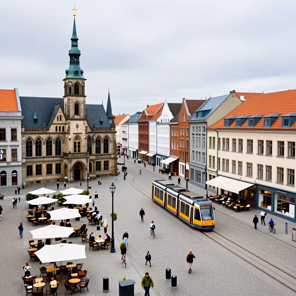 Visual example for Stadtkern: der Stadtkern