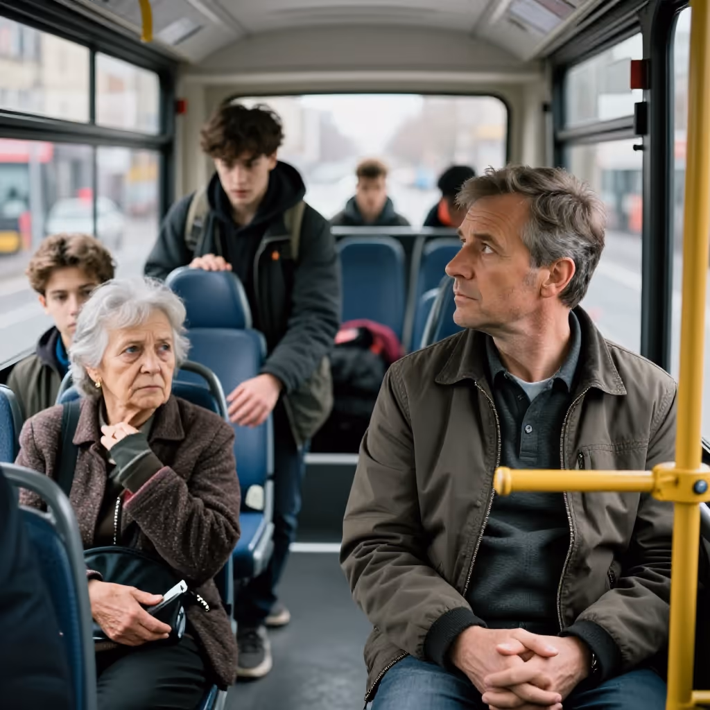 Visual example for wegschauen: wegschauen