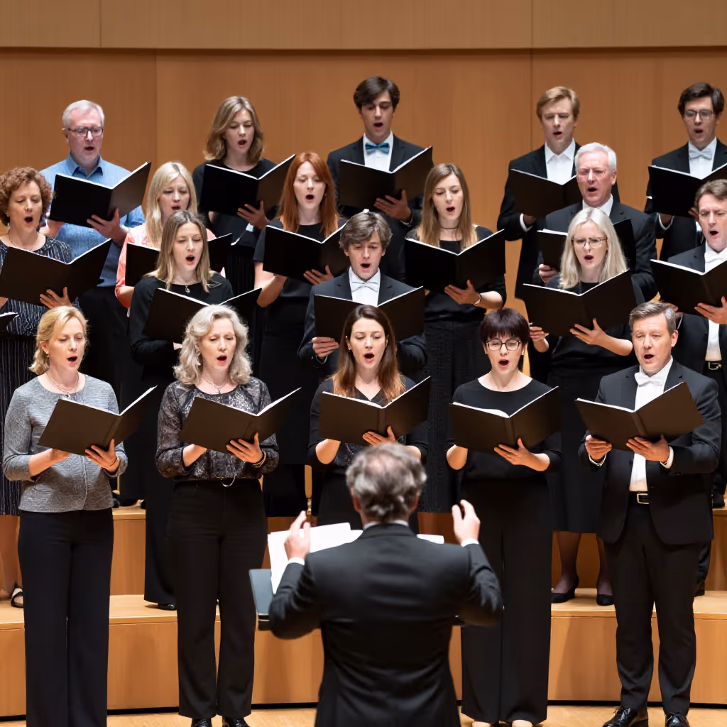 Visual example for choral: choral