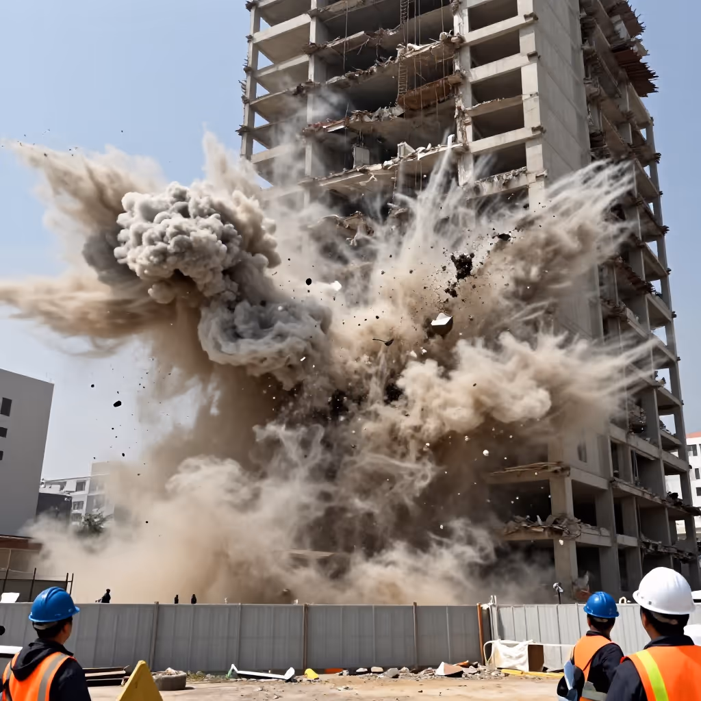 Visual example for Detonation: die Detonation