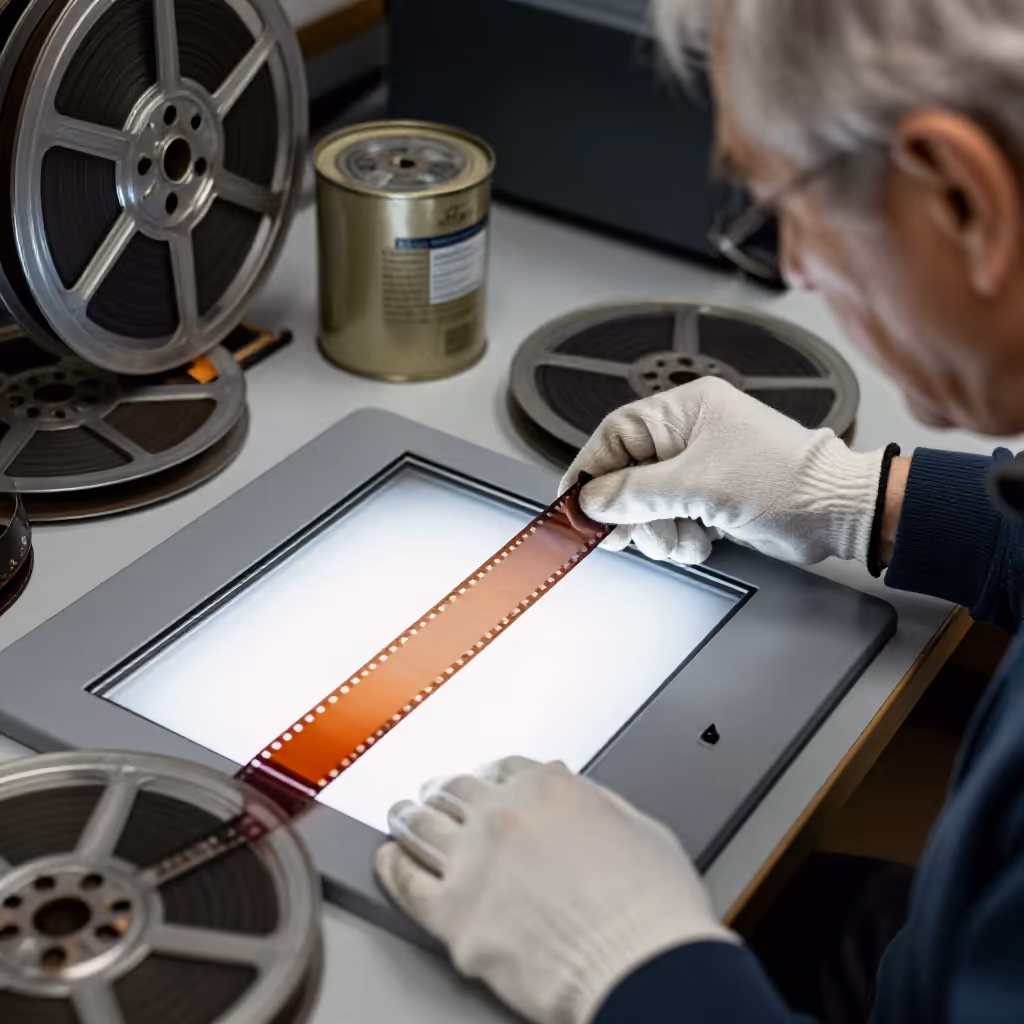 Visual example for Filmmaterial: das Filmmaterial