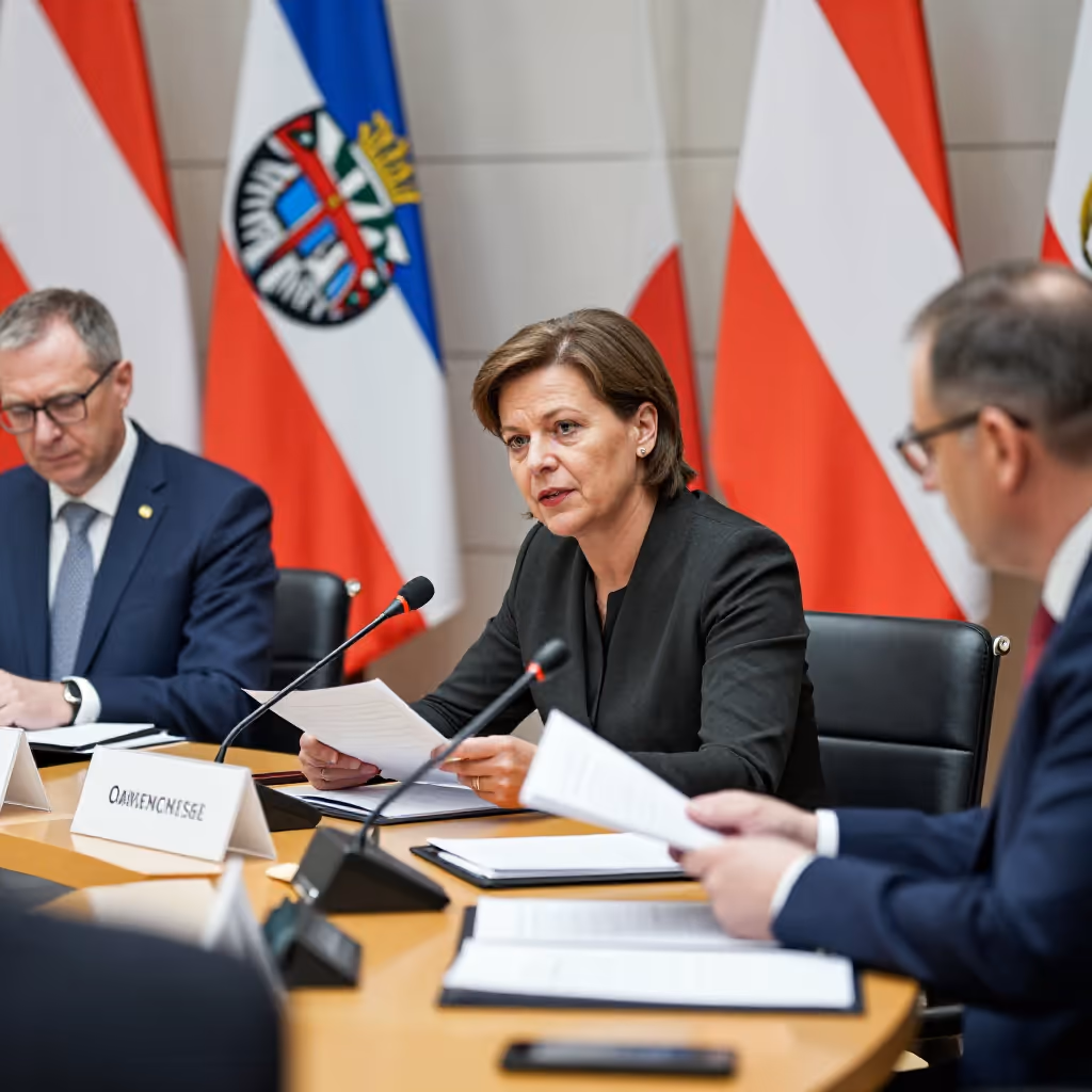 Visual example for Landesrat: der Landesrat