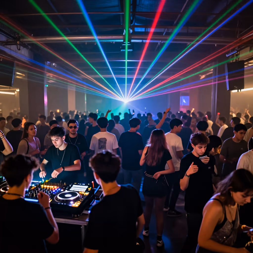 Visual example for Rave: der Rave