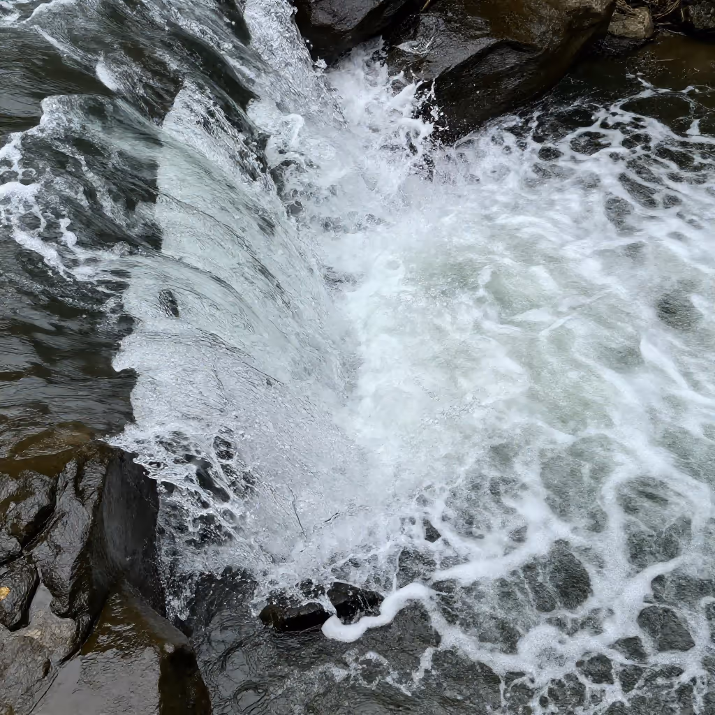 Visual example for turbulent: turbulent