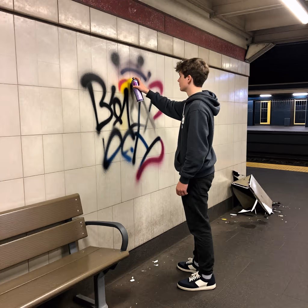 Visual example for Vandale: der Vandale