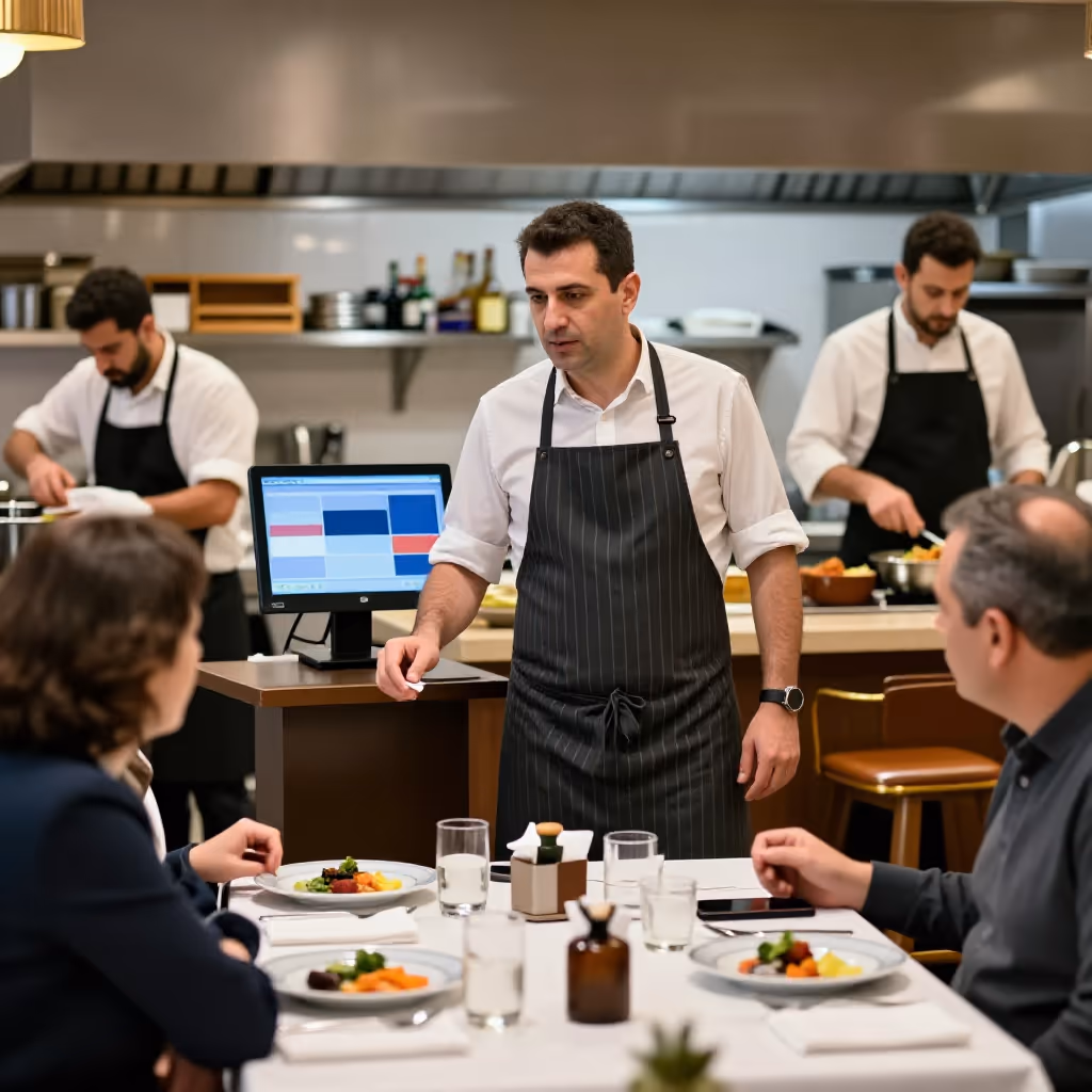 Visual example for Gastronom: der Gastronom