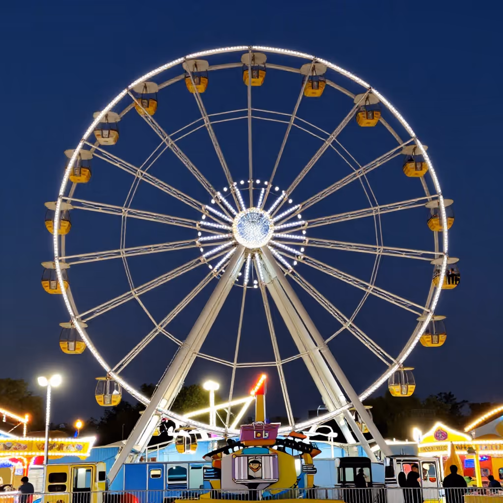 Visual example for Riesenrad: das Riesenrad