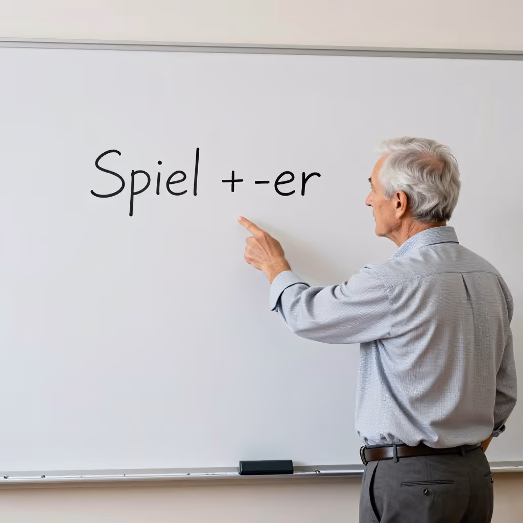 Visual example for Suffix: das Suffix