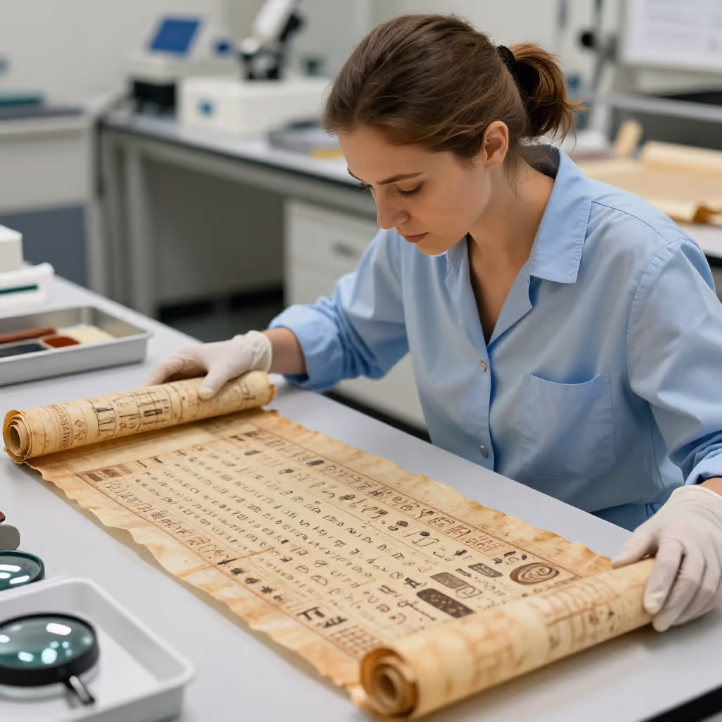 Visual example for Papyrus: der Papyrus