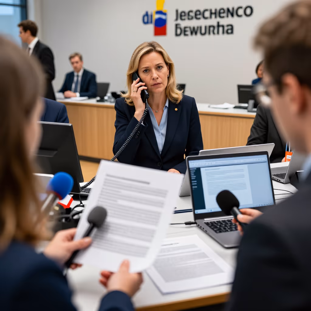 Visual example for Pressestelle: die Pressestelle