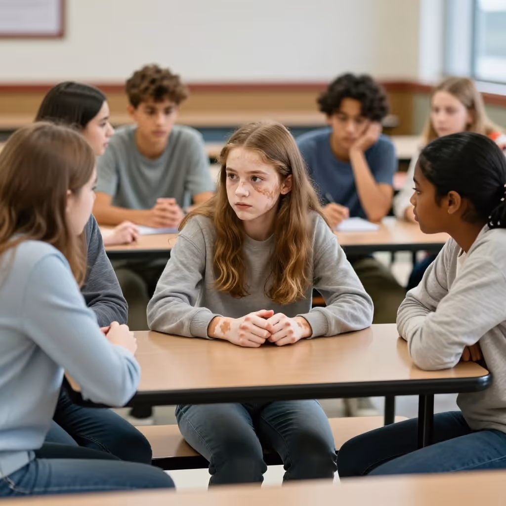 Visual example for Stigmatisierung: die Stigmatisierung
