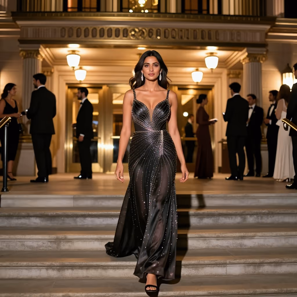 Visual example for Abendkleid: das Abendkleid