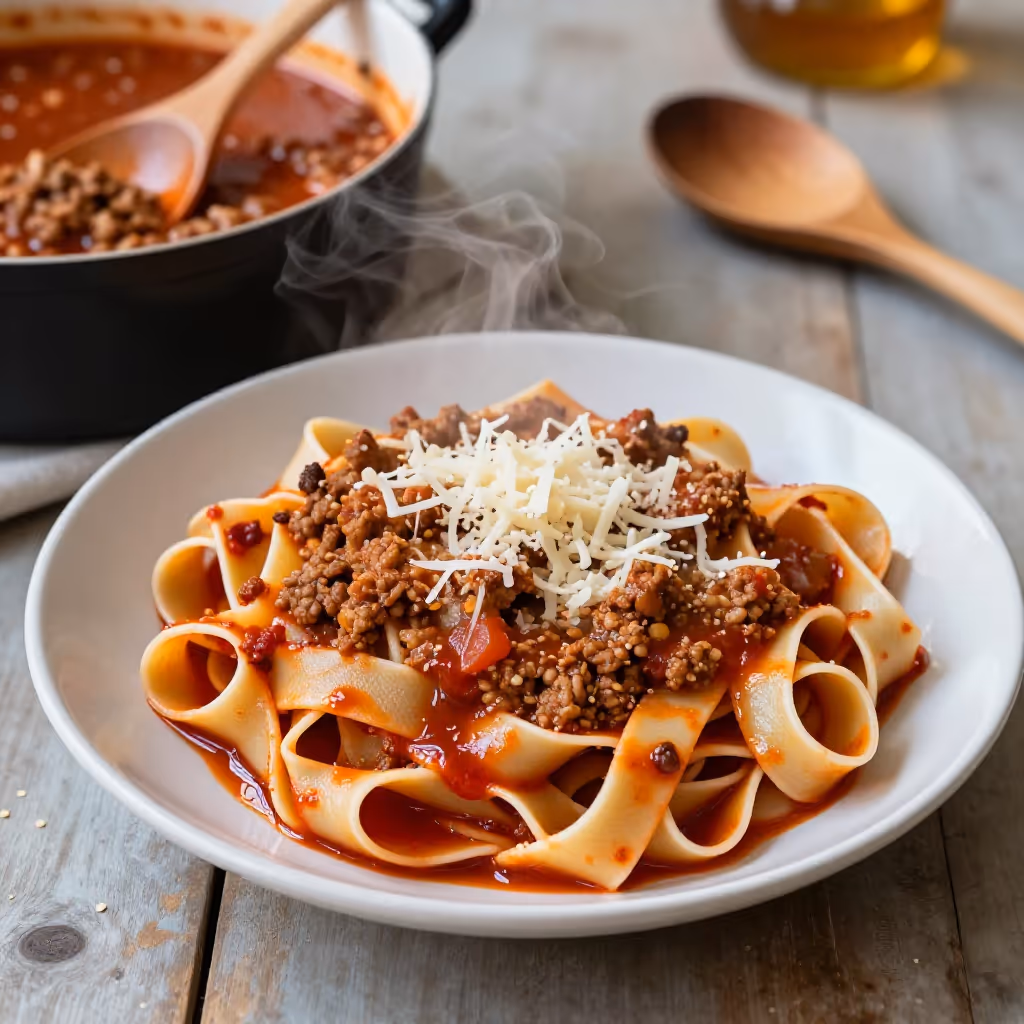 Visual example for Bolognese: die Bolognese