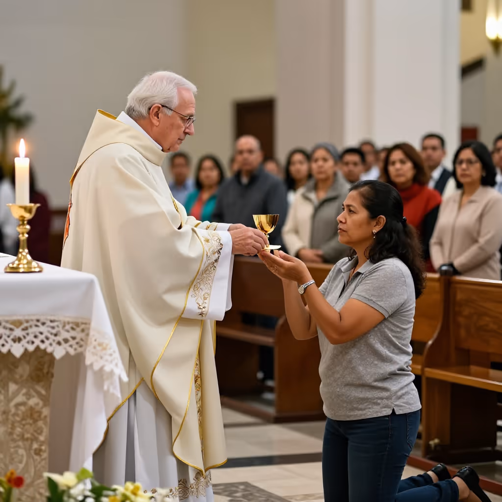 Visual example for Eucharistie: die Eucharistie