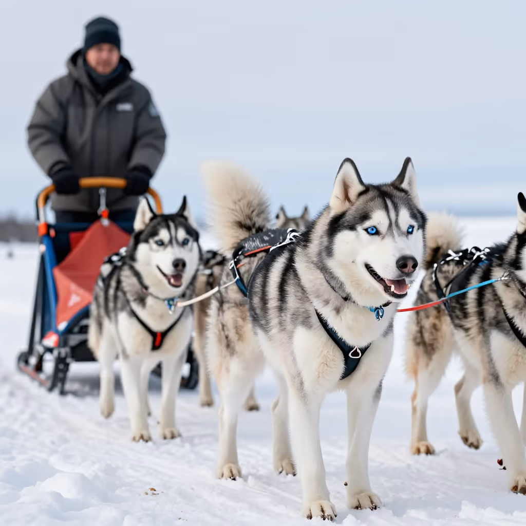 Visual example for Husky: der Husky