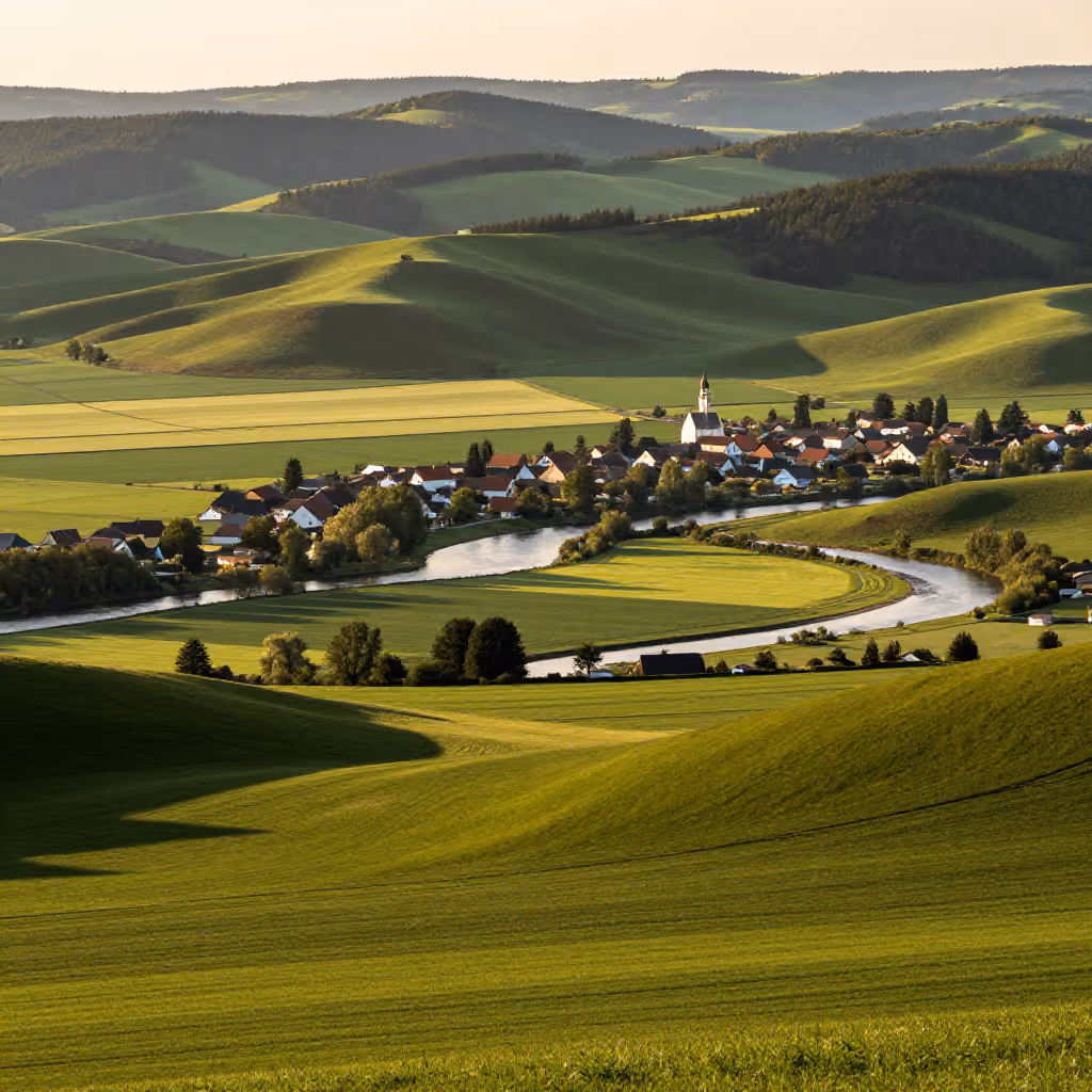 Visual example for Landschaftsbild: das Landschaftsbild