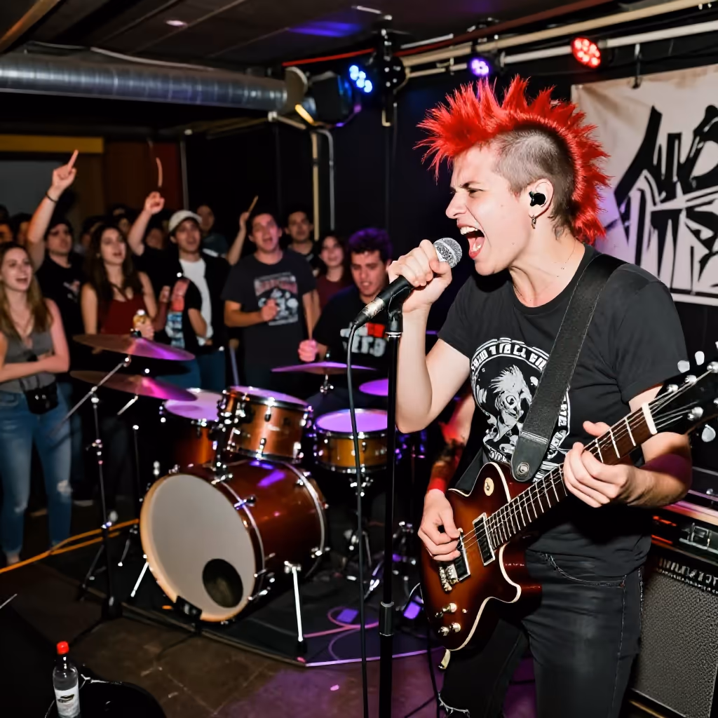 Visual example for Punkrock: der Punkrock