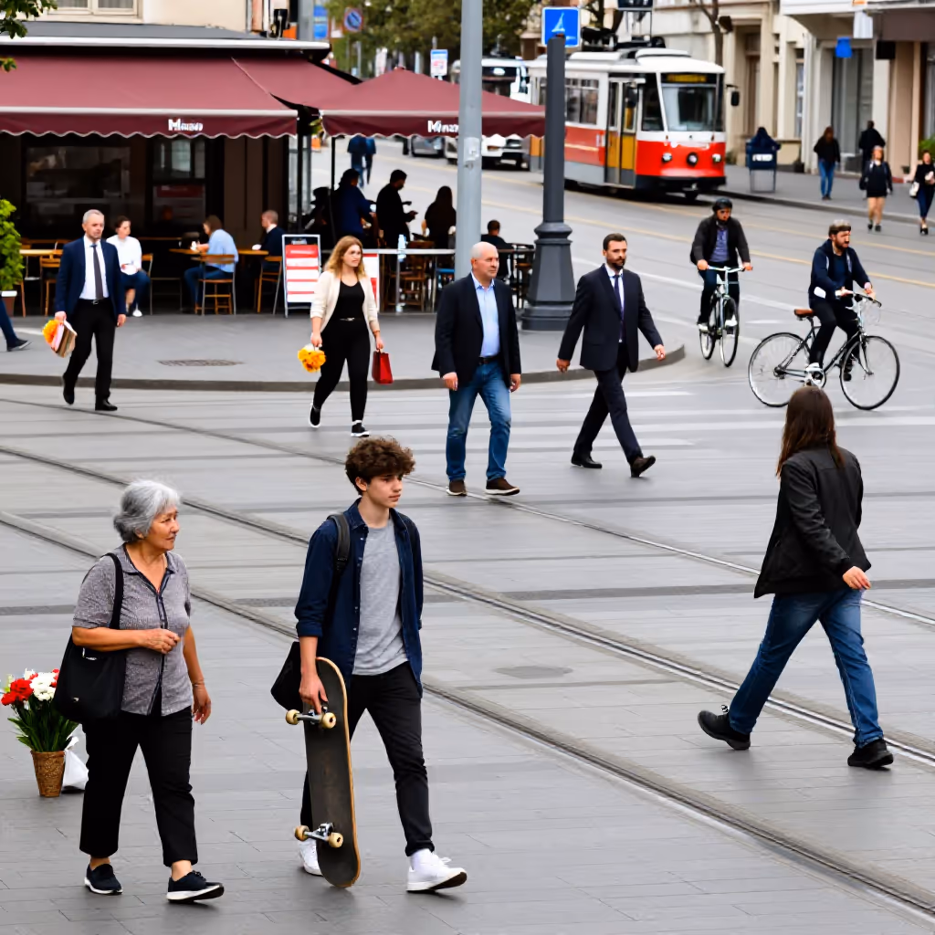 Visual example for Schnittpunkt: der Schnittpunkt