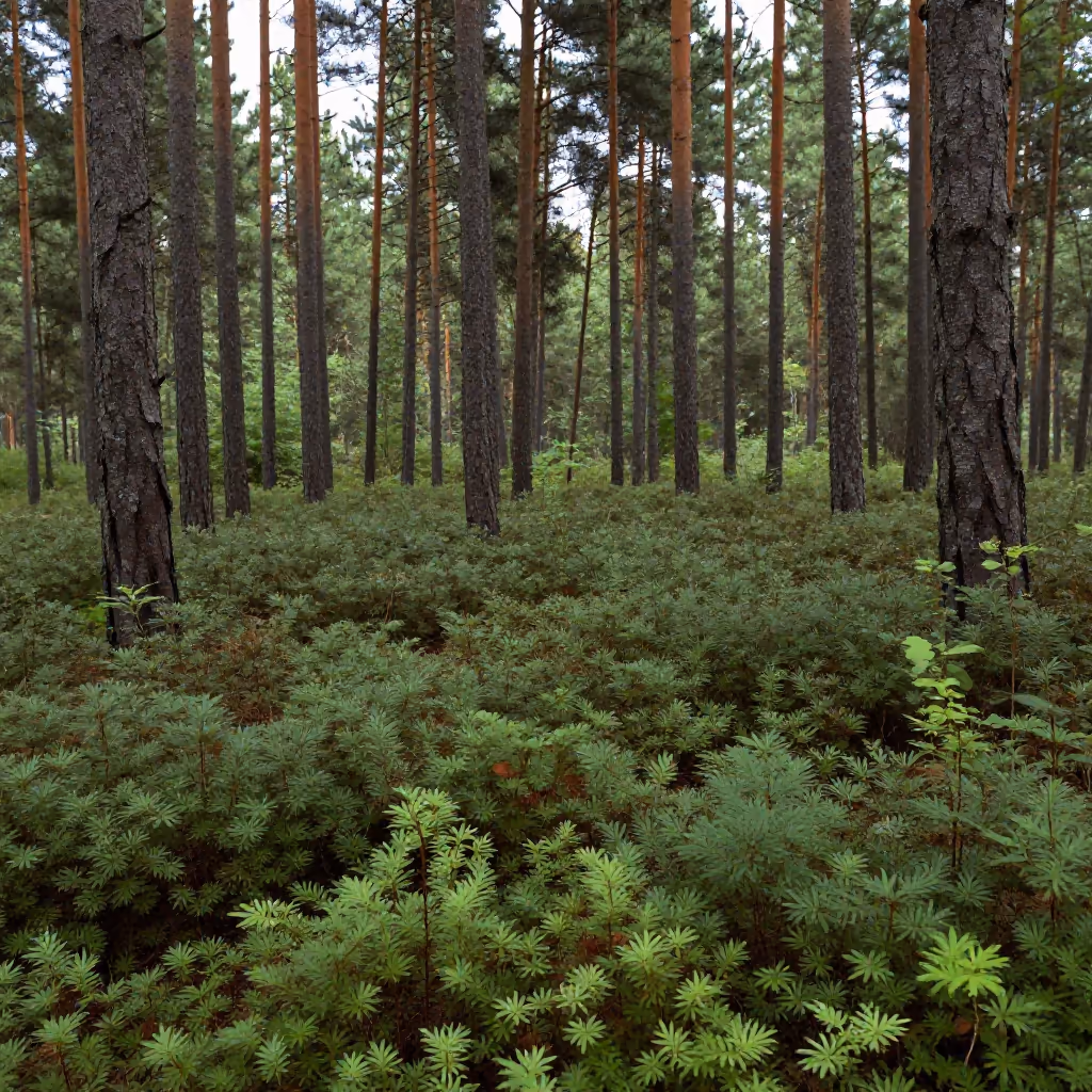 Visual example for Unterholz: das Unterholz
