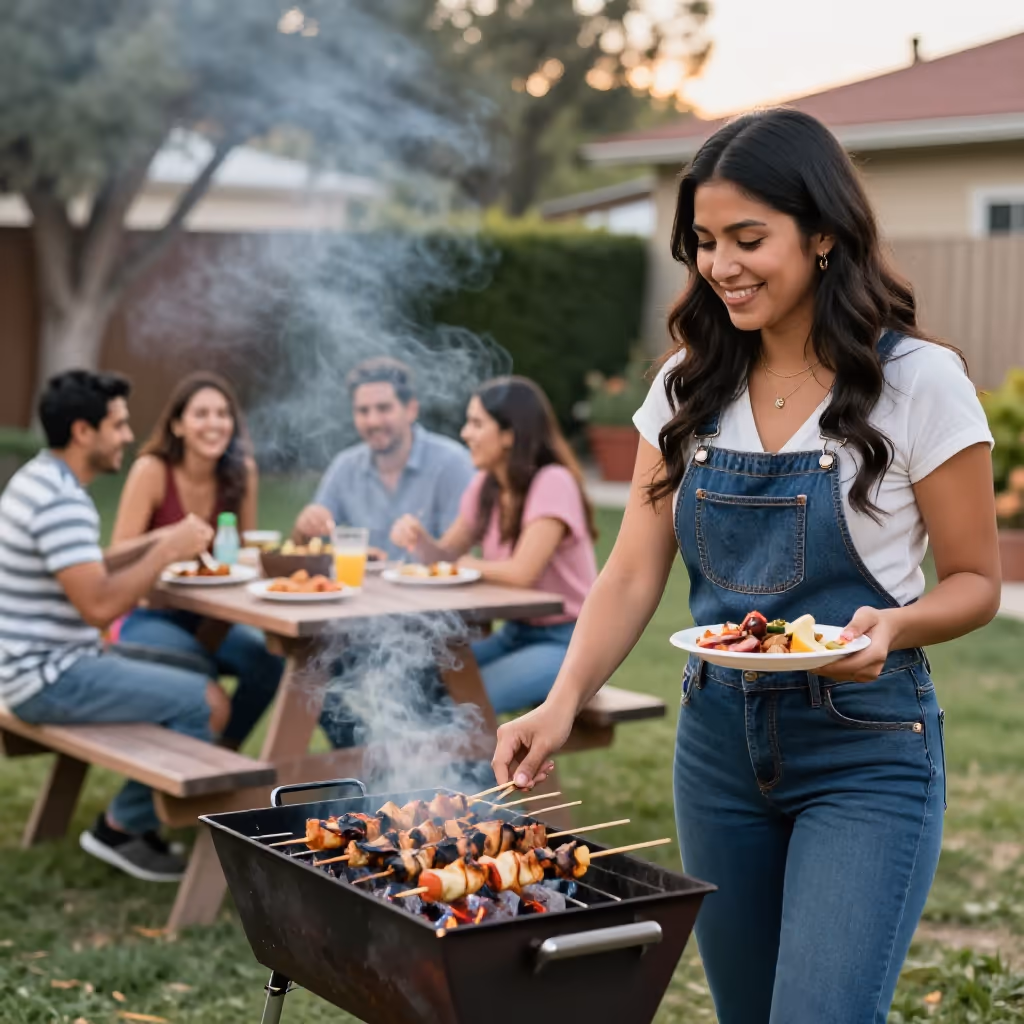 Visual example for Barbecue: das Barbecue