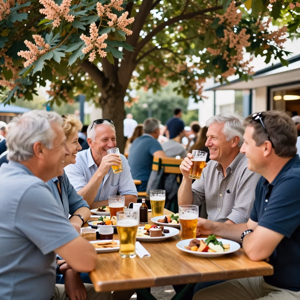 Visual example for Frühschoppen: der Frühschoppen
