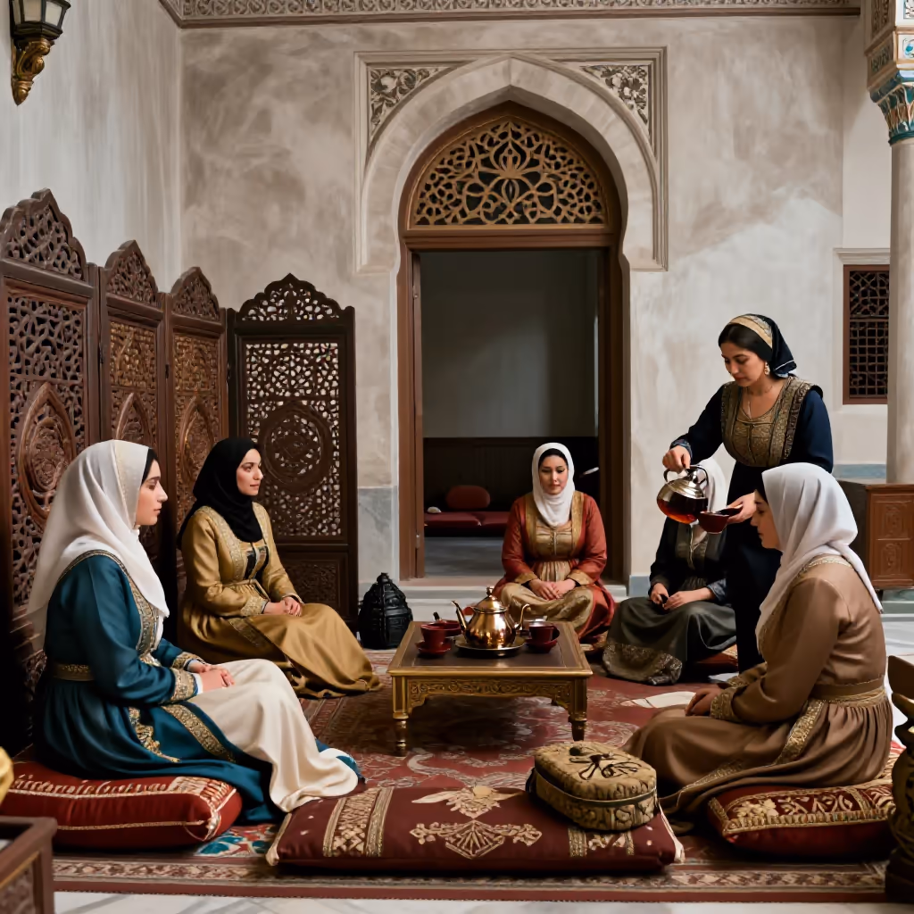 Visual example for Harem: der Harem