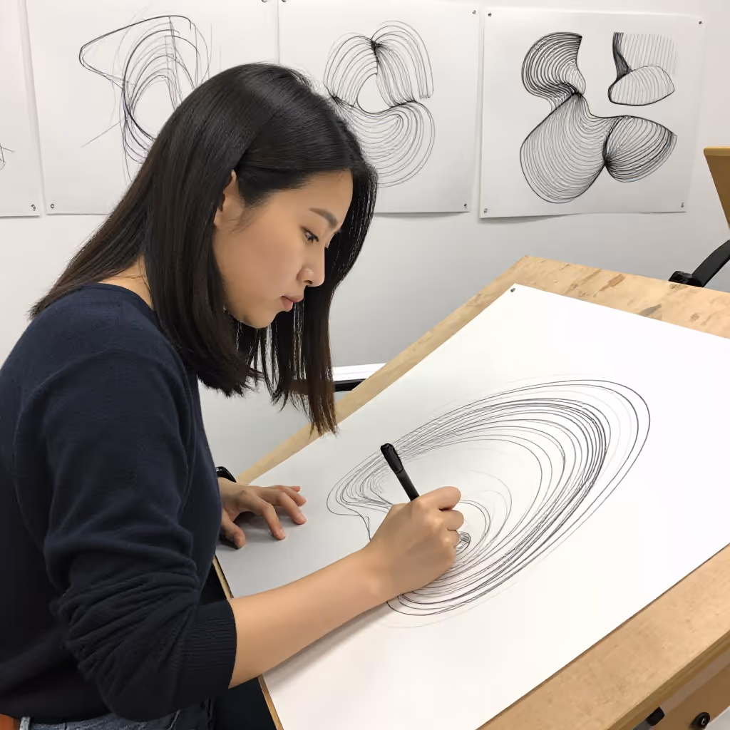 Visual example for Linienführung: die Linienführung