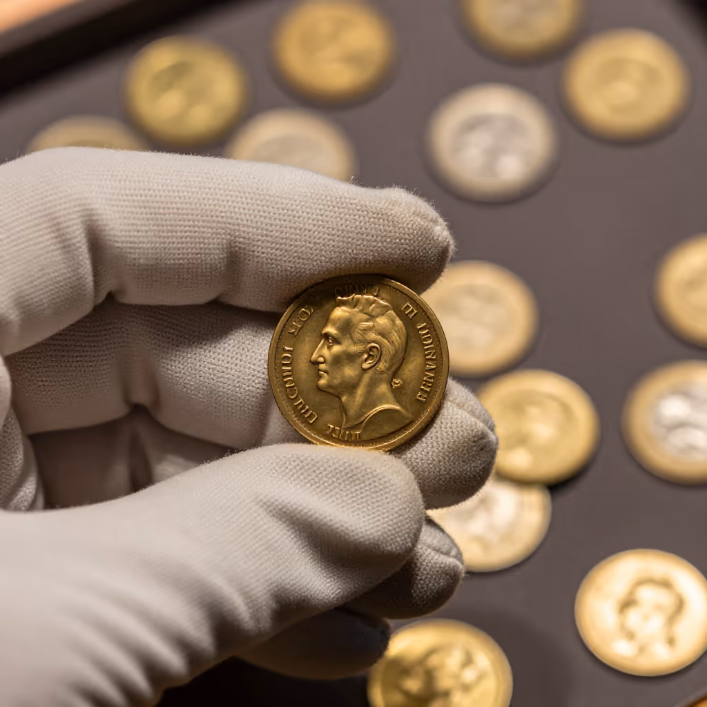 Visual example for Goldstück: das Goldstück
