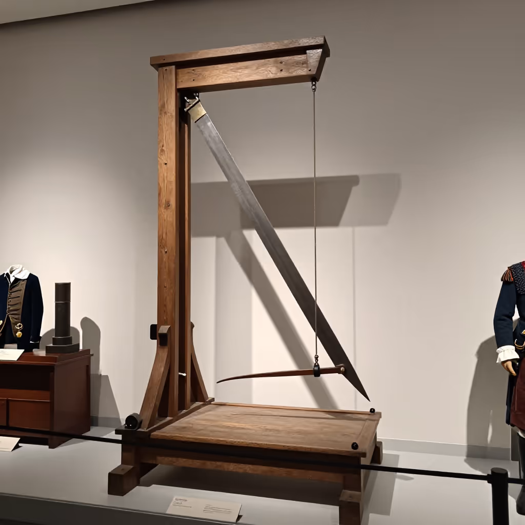 Visual example for Guillotine: die Guillotine