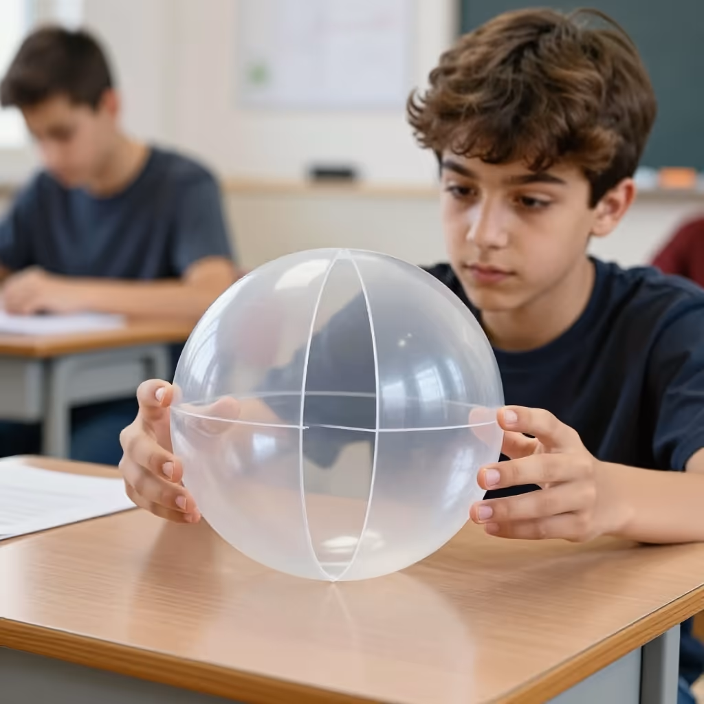 Visual example for Hemisphäre: die Hemisphäre