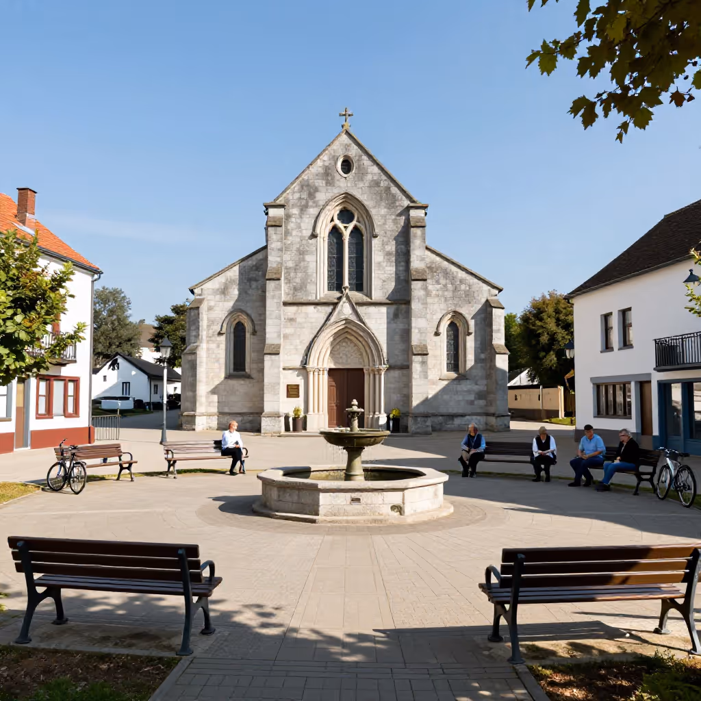 Visual example for Kirchplatz: der Kirchplatz