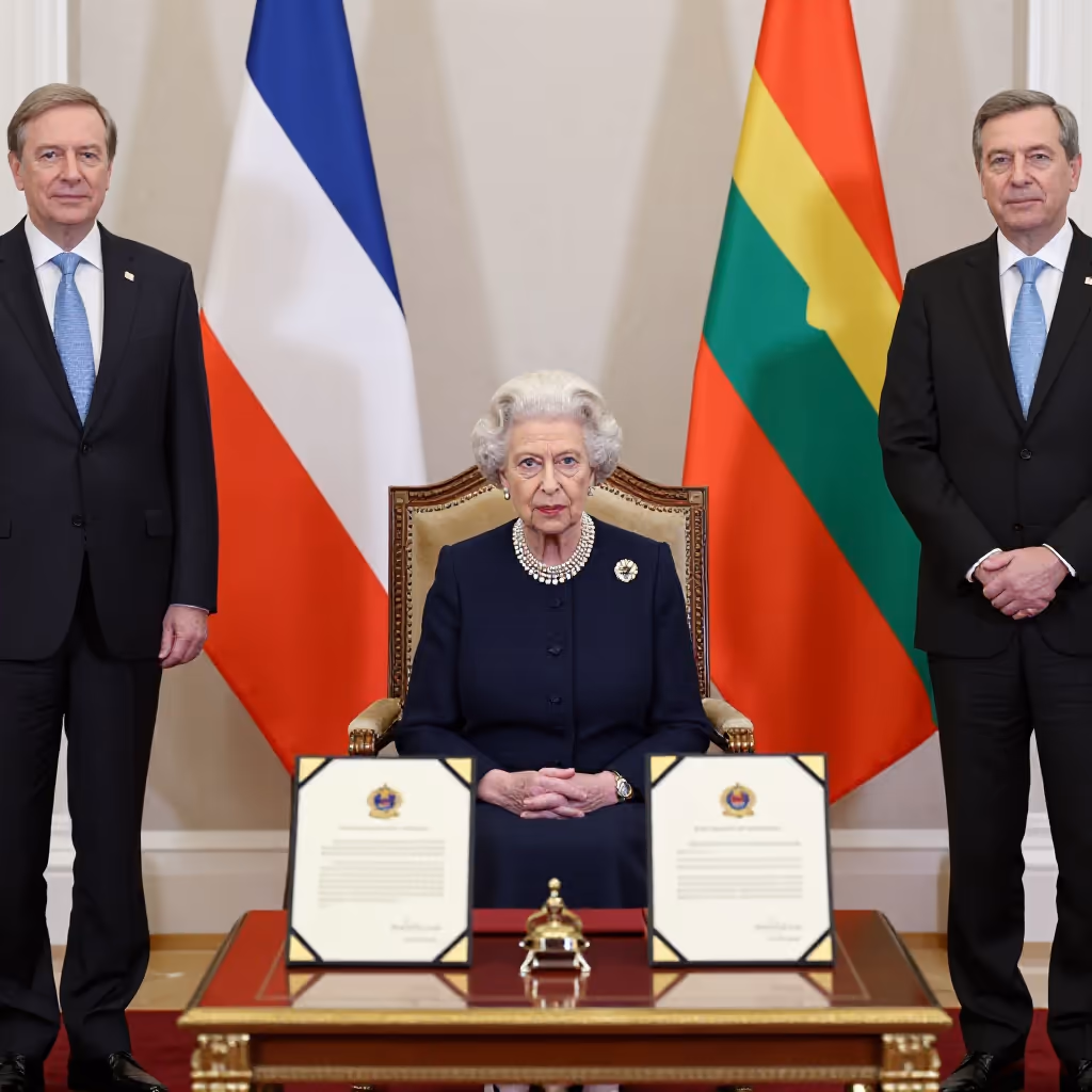 Visual example for Personalunion: die Personalunion