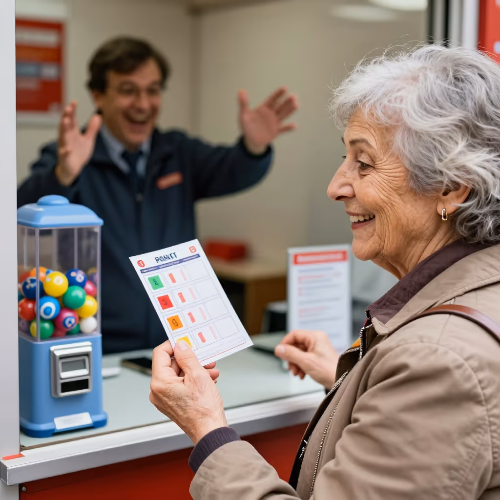Visual example for Sechser: Sechser im Lotto