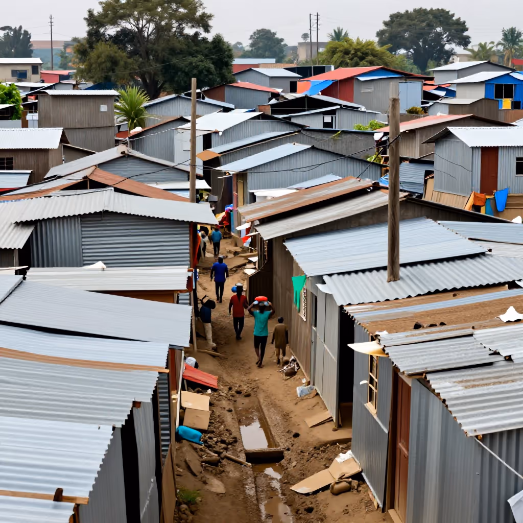 Visual example for Slum: der Slum