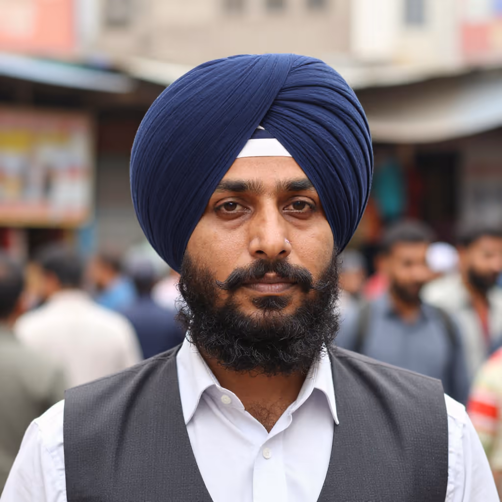 Visual example for Turban: der Turban